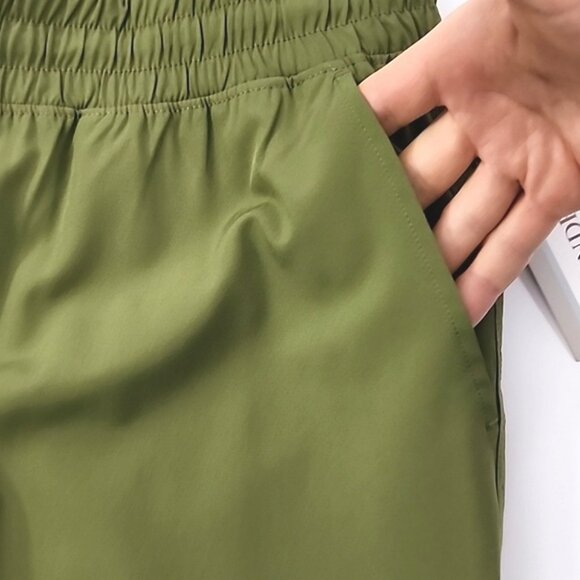 Mondetta Women's All Day Green Capri Mayfly Lightweight Stretch Size Large - Picture 5 of 15